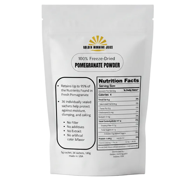 100% Freeze-Dried Pomegranate Powder