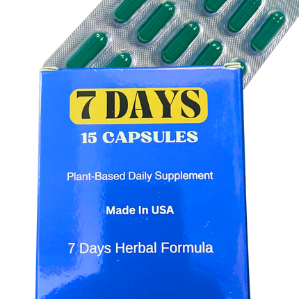 Hem Formula — 7 Days Herbal Formula – 15 Capsules