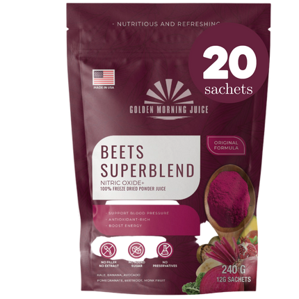 Zumo Golden Morning – Supermezcla de remolacha