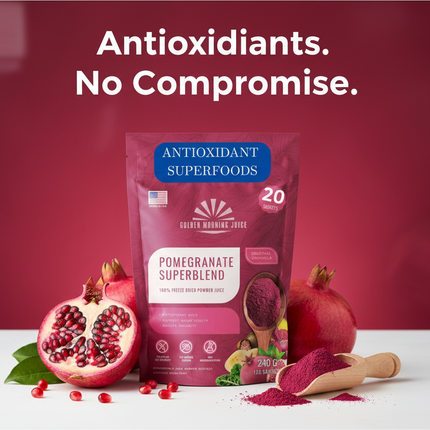 Antioxidants. No Compromise. - Pomegranate Superblend